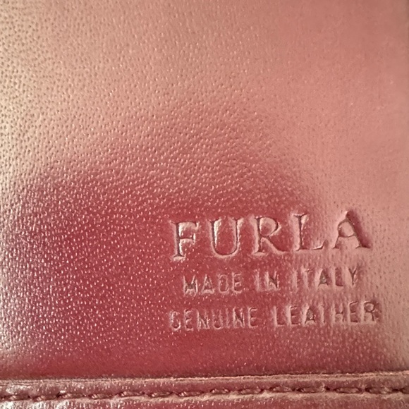Furla Burgundy Leather Wallet - Picture 2 of 10